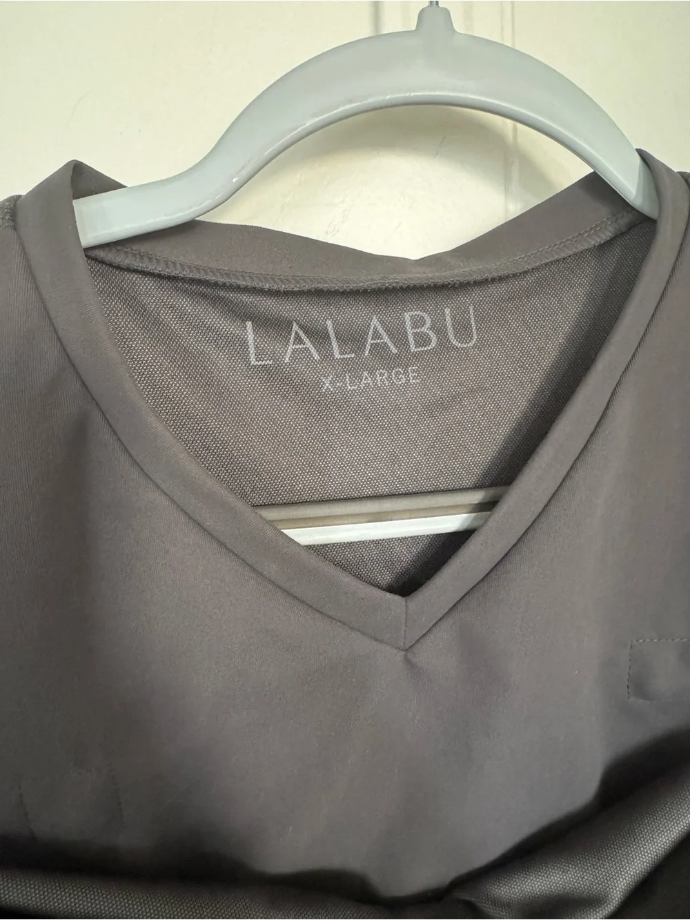 NWOT Lalabu Dad Baby Wearing LS Shirt for Hands Free Bonding Dark Gray Size XL